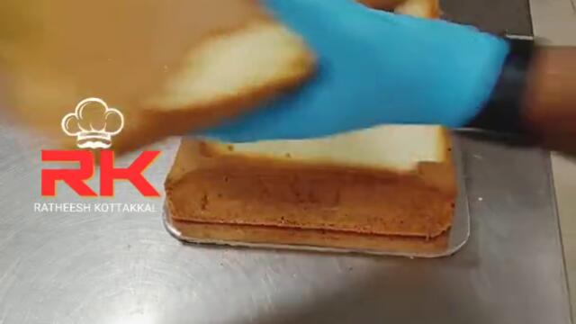 honey almond കേക്കിൽ mickey mouse ഈസിയായി വരക്കാം