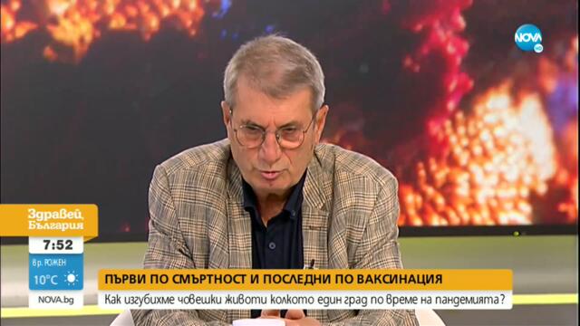 Доц. Хинков: Посланието за ваксинация е контрапродуктивно при българите - Здравей, България