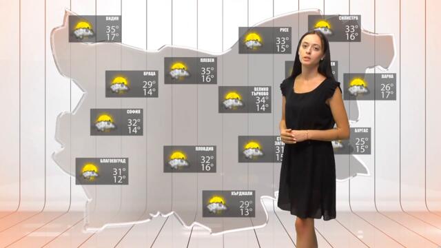 Прогноза за времето на 17 септември