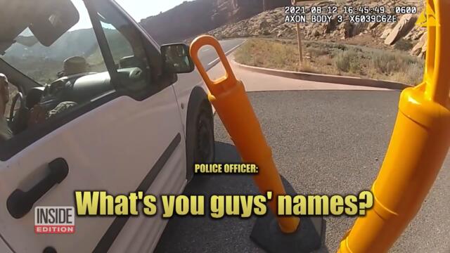 Gabby Petito Cries After Scratching Boyfriend: Police Bodycam