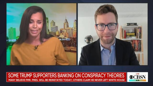 Some supporters of former President Donald Trump believe he will be reinstated as president