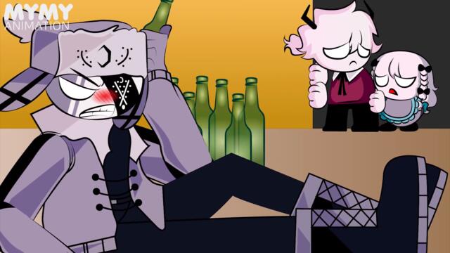 RIP Sarvente Mom Sad Story - Animation POOR BABY Selever Life! - Friday Night Funkin ANIMATION