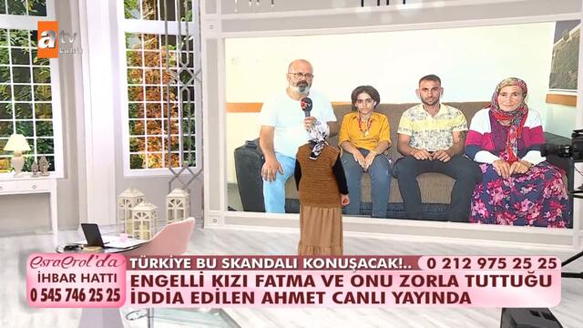 Zihinsel Engelli Fatma zorla mı tutuluyor? - @Esra Erol'da 20 Eylül 2021