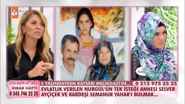 Stüdyoda duygusal anlar... - @Esra Erol'da 22 Eylül 2021