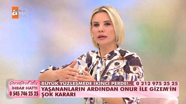 Onur ve Gizem'in şok kararı - @Esra Erol'da 23 Eylül 2021