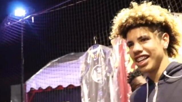 LaMelo VS Trash Talking Fair Worker at The Basketball Booth
