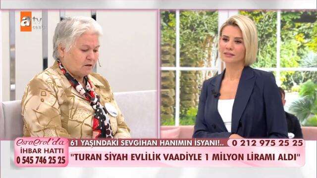61 yaşındaki Sevgihan Hanım'ın isyanı! @Esra Erol'da 27 Eylül 2021