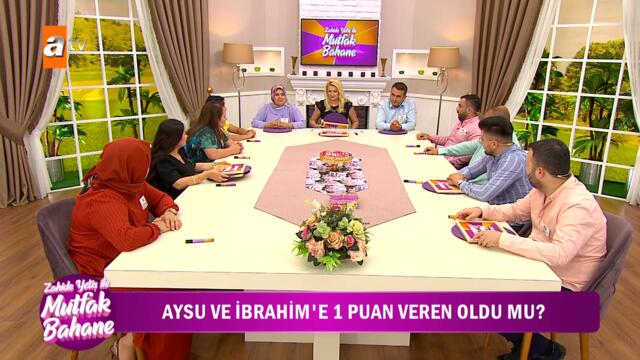 Çiftimizin puanları açıklanıyor! -   @Zahide Yetiş ile Mutfak Bahane  27 Eylül 2021