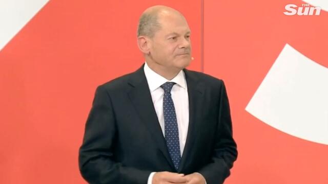 German elections - Centre-left SPD claim narrow win over Merkel's party