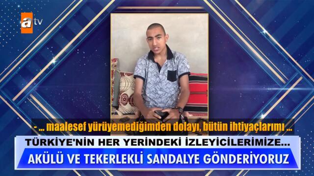 Tekerlekli ve akülü sandalye yardımı yapıldı  @Müge Anlı ile Tatlı Sert  28 Eylül 2021