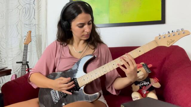 Fracture - King Crimson - Full Guitar Cover By Maria Barbieri