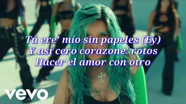 KAROL G - SEJODIOTO (Vevo Official lyrics Video).
