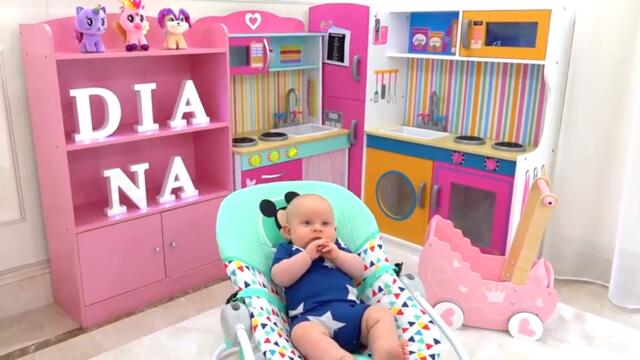 Diana and Roma New Funny Stories for kids with brother Oliver