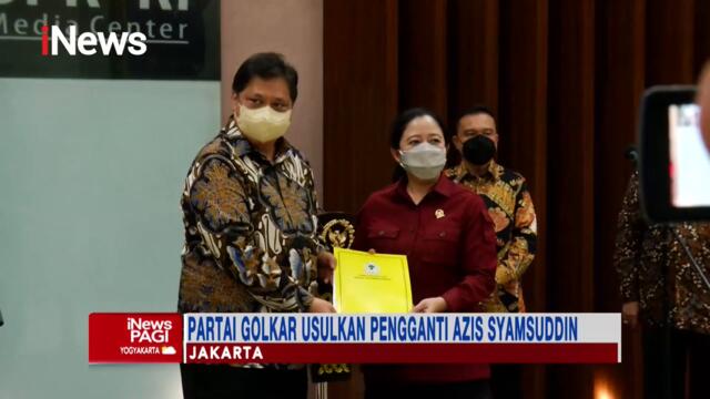 Golkar Putuskan Lodewijk Paulus Gantikan Azis Syamsuddin Jadi Wakil Ketua DPR RI #iNewsPagi 30/09