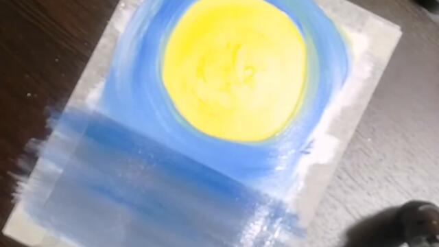 Рисуем полнолуние