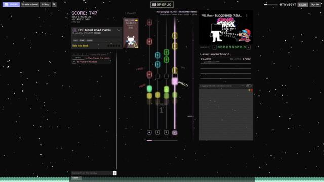 FNF vs ron blood shed in gpop.io remix