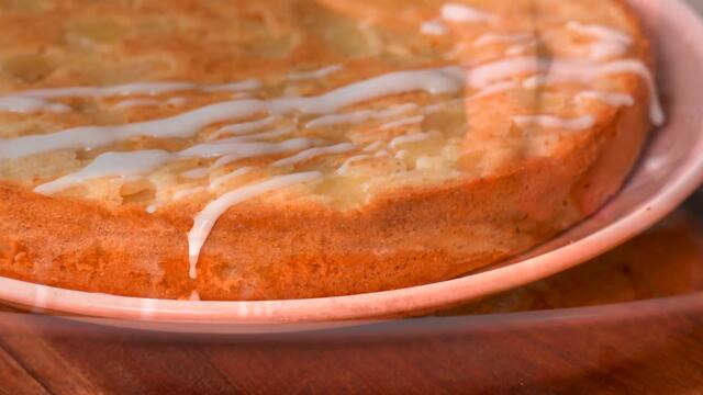 ЯБЪЛКОВА ТОРТА с 2 ябълки и 2 яйца