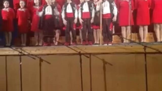 Национален фестивал на коледната и новогодишна песен - Хасково. 2019 - детски хор "Милка Стоева"