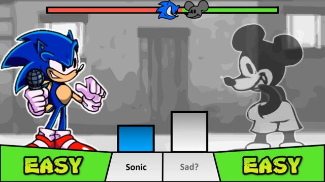 Sonic.exe VS Mickey Mouse Power Levels