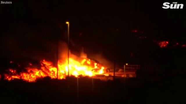 Lava in Spain's La Palma destroys more homes in the Canary Islands