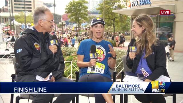 Deb on running the 10K: 'I was having fun'