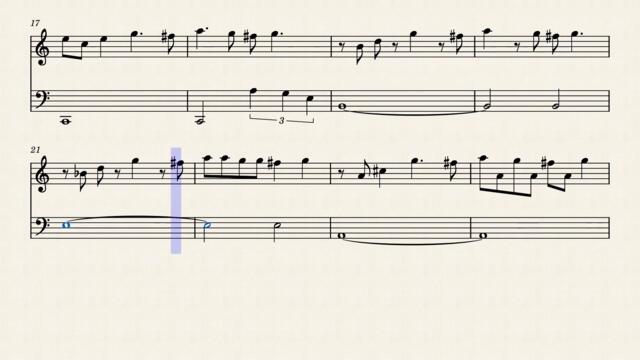 Oscar Peterson piano solo on "You Look Good to Me" (with sheet music)