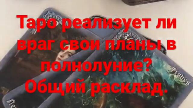 Таро реализует ли враг свои планы в полнолуние?Общий расклад#Таро#таролог #таросудьбы #тароонлайн #