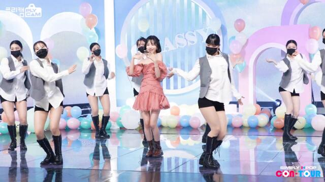 [플리캠 4K] JO YURI 'Glassy' FULLCAM (조유리 풀캠)ㅣSimply K-Pop Ep.489