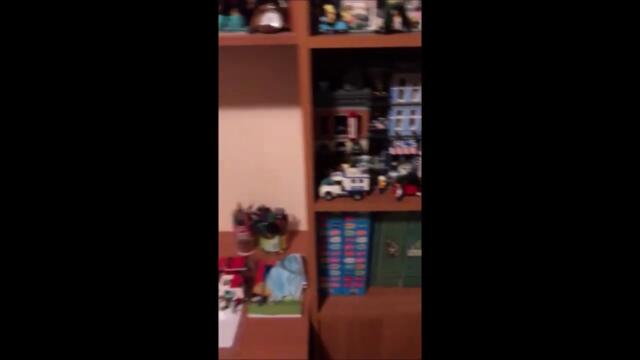 В банята съм