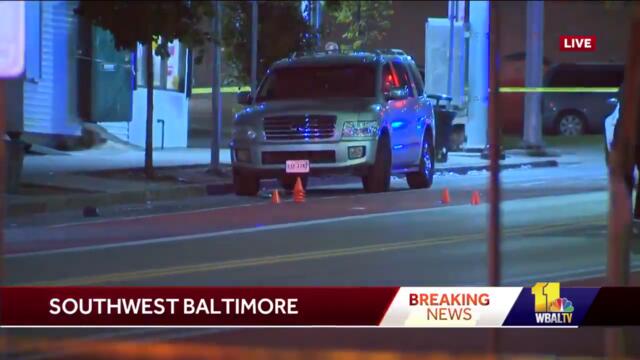 Several people shot on North Avenue in west Baltimore