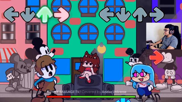Everyone sings HAPPY but they are MICKEY MOUSE
