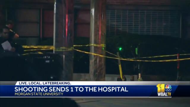Morgan State University student shot on campus