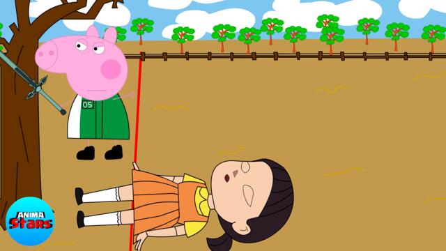 Squit Game PEPPA PIG & SONIC & MICKEY MOUSE ANIMATION part 3 parody