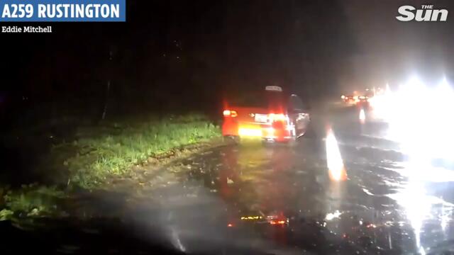 Flooding in London & South East after 45mph Storm Aurore drops 2inches rain in extreme UK weather