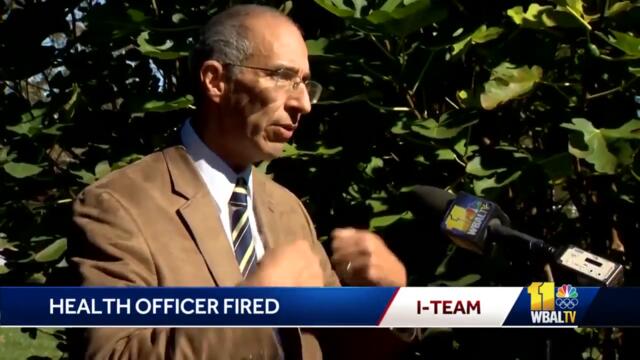 Health commissioner in Harford Co. terminated without explanation