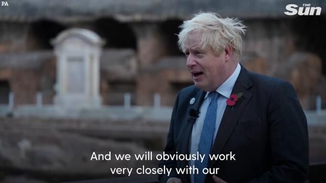 Boris Johnson not ruling out escalating France fishing row after possible treaty breach