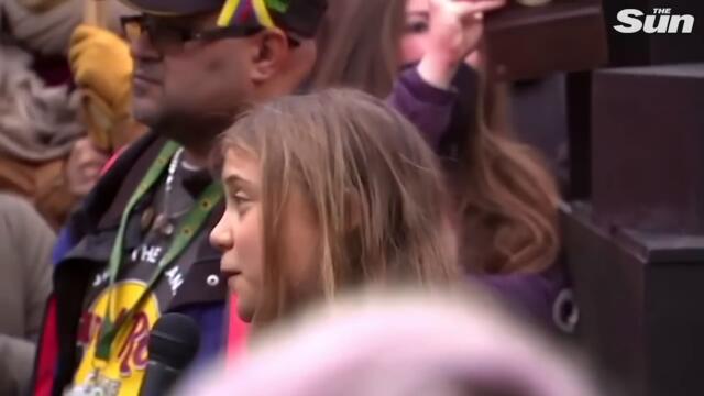 'Shove your climate crisis up your a***', chants Greta Thunberg at COP26