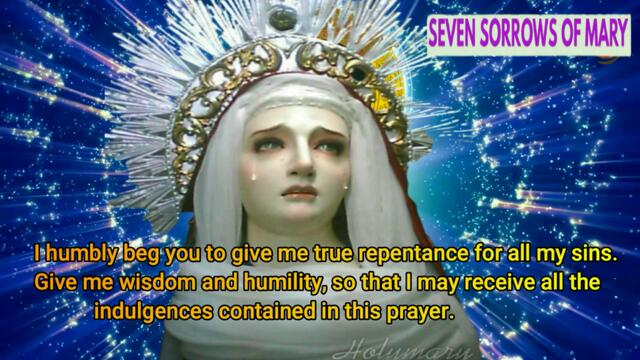 🔴THE SEVEN SORROWS OF MARY | NEW {HOW TO PRAY } FULL VERSION