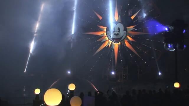 World of Color world premiere full show at the Disney California Adventure theme park