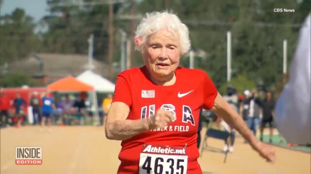 105-Year-Old Woman Sets Record With 100-Meter Run