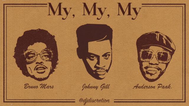 Johnny Gill & Bruno Mars - My, My, My (Remix) Ft. Anderson Paak. & Kenny G