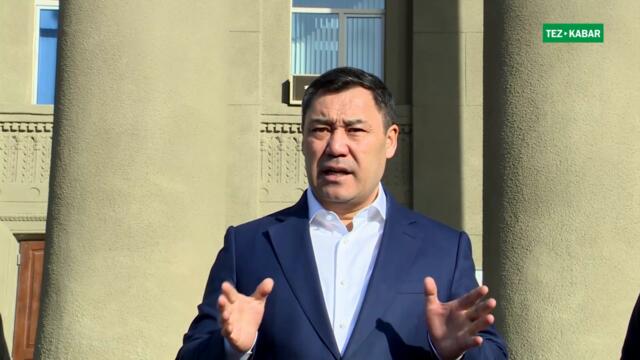 МЫНА чыныгы ПРЕЗИДЕНТ || Митинг кылган ЭЛГЕ өзү ЧЫКТЫ