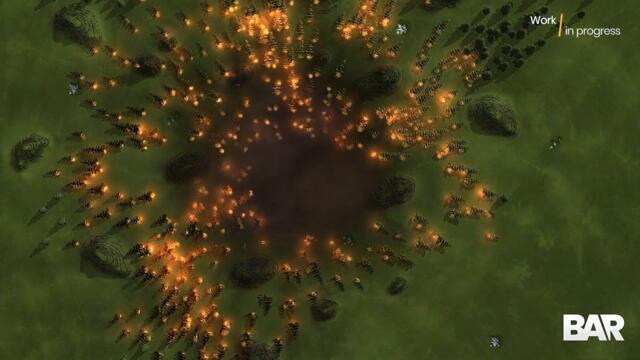 Improved Trees & Fire FX | Beyond All Reason