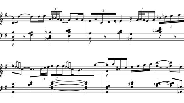 Brad Mehldau & Chris Thile - "I Cover the Waterfront" Piano Solo Transcription
