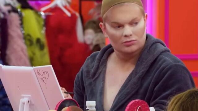 RuPaul’s Drag Race UK Series 3 but it’s a trailer for a horror movie starring Kitty Scott-Claus