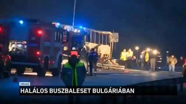 Halálos buszbaleset Bulgáriában