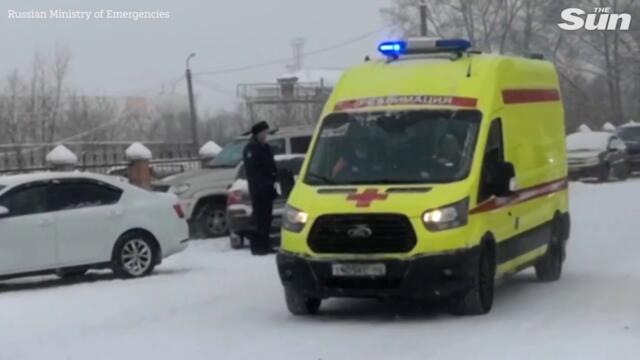 Russian coal mine fire - Rescue ops race against time to free dozens trapped after six die