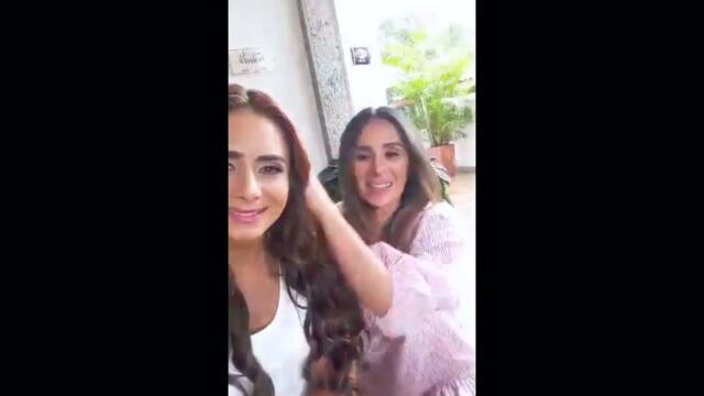 Catherine Siachoque en Facebook Live Chat con Johanna Fadul