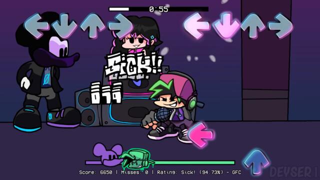 FNF Character Test | Gameplay VS Playground | New Mickey Mouse Phase |  Sunday Night 2.5 New Update