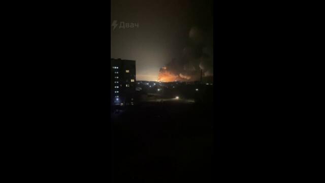 Взривове над украински градове 24.02.2022 - Обстрел на цели край Мариупол